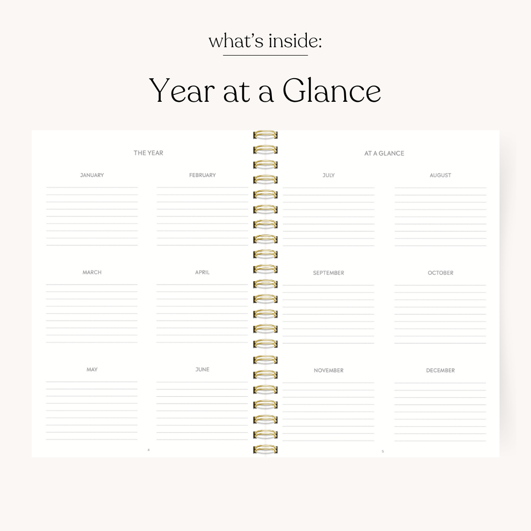2026 Yearly Planner PREORDER SHIPS EARLY SEPTEMBER
