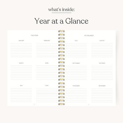 2026 Yearly Planner PREORDER SHIPS EARLY SEPTEMBER