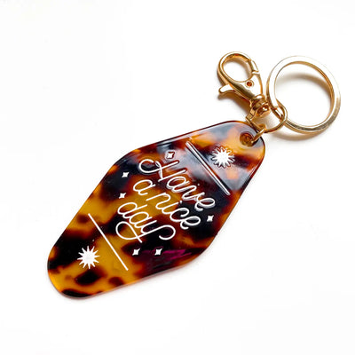 Virgo Horoscope Motel Keychain