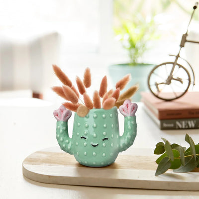 Apa la Papa Ceramic Animal Planter - Cactus