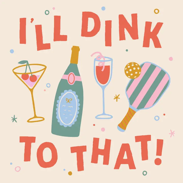 Dink To That Cocktail Napkins