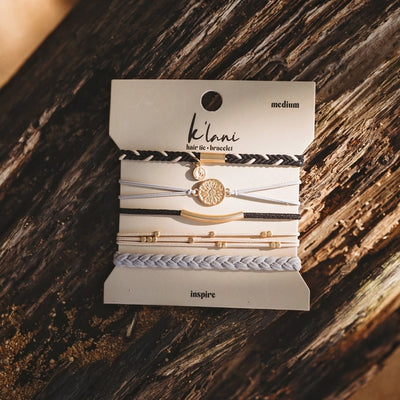Inspire - Hair Tie Bracelet - Medium