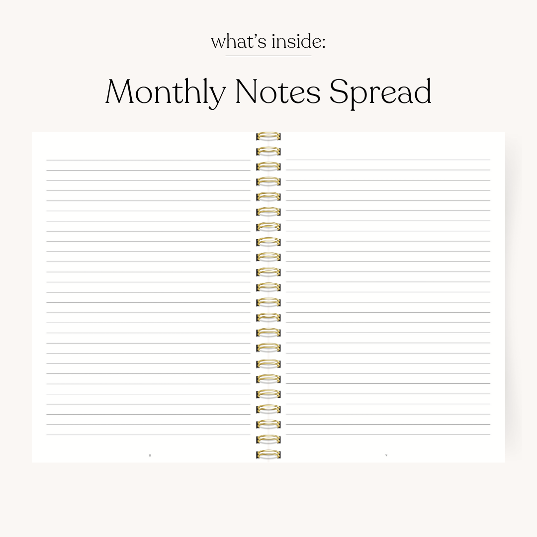 2026 Yearly Planner PREORDER SHIPS EARLY SEPTEMBER