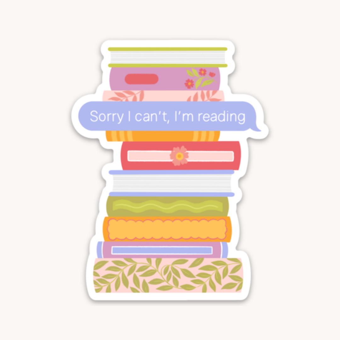 Waterproof Vinyl Sticker 2.4x3.2"