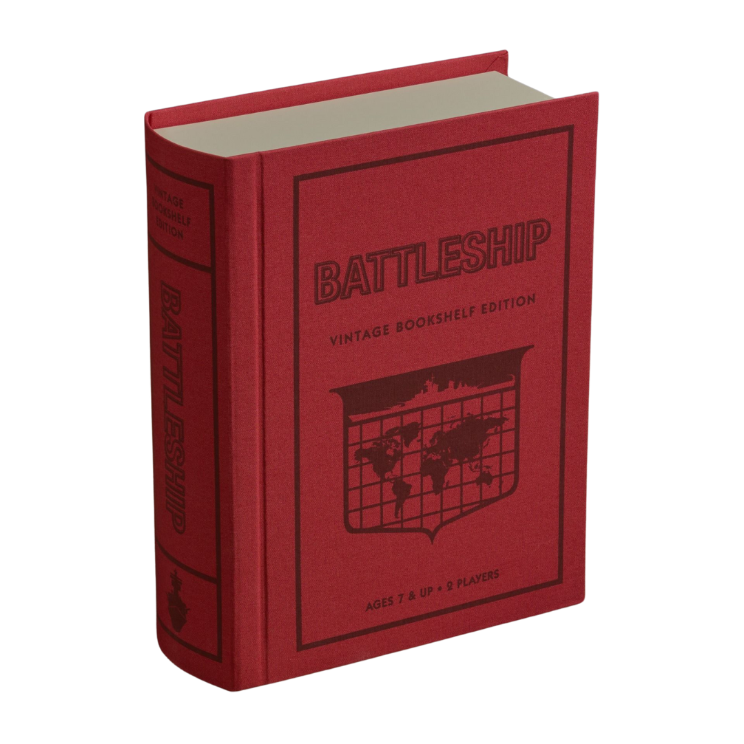 Vintage Bookshelf Game - Battleship