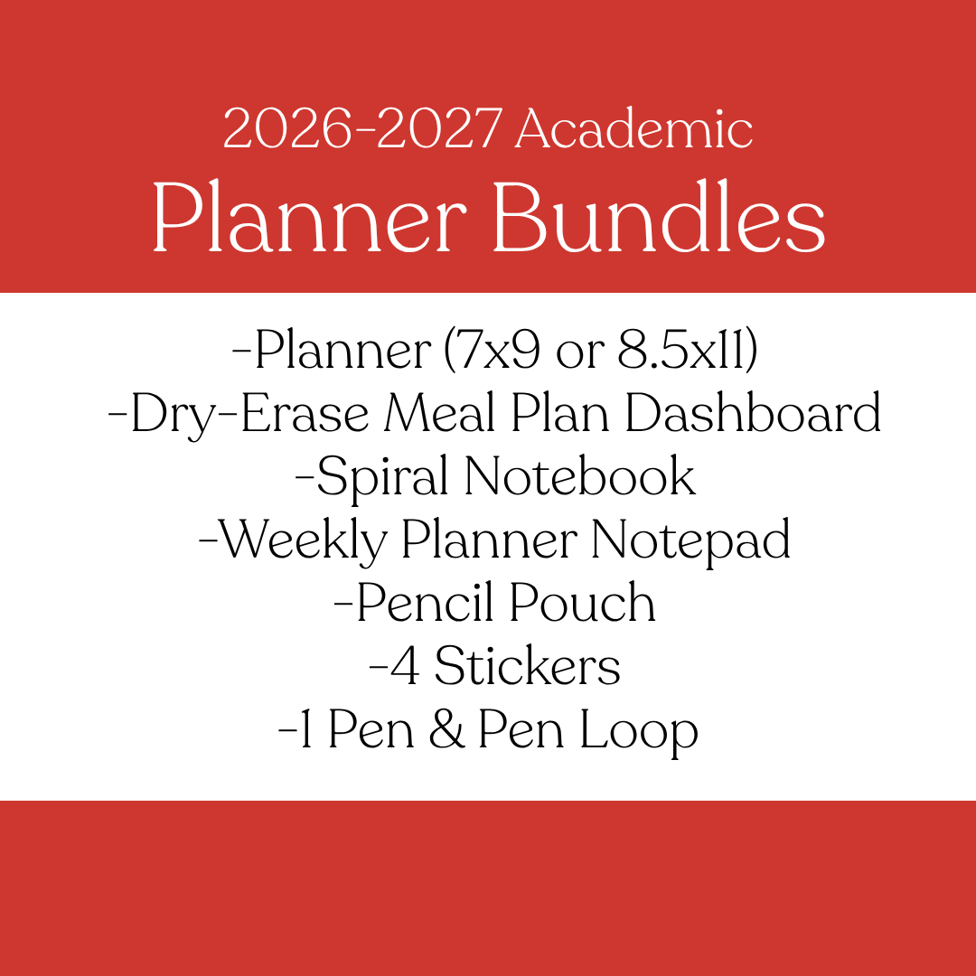 2026-2027 Academic Planner Bundle