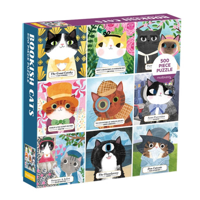 Bookish Cats 500 Piece Family Puzzle