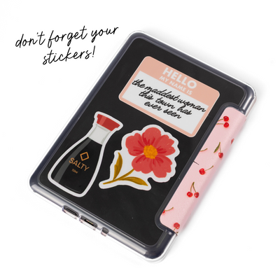 Clear Back Kindle Case