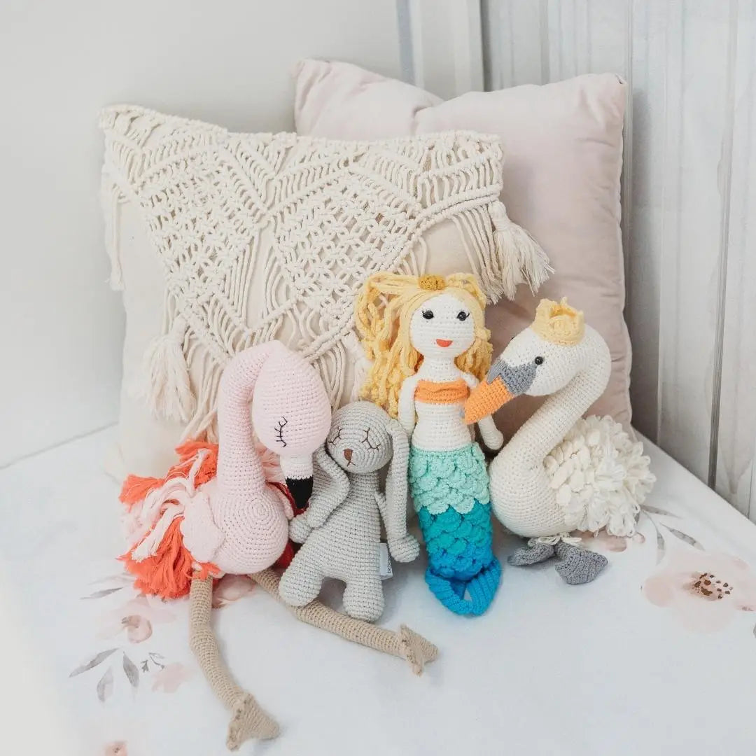 Paradise Mermaid Crochet Stuffed Animal