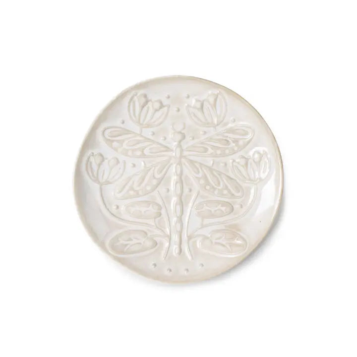Dragonfly Small Round Tray