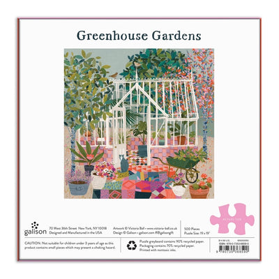 Greenhouse Gardens 500 Piece Puzzle