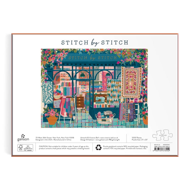 Stitch By Stitch 1000 Piece Puzzle