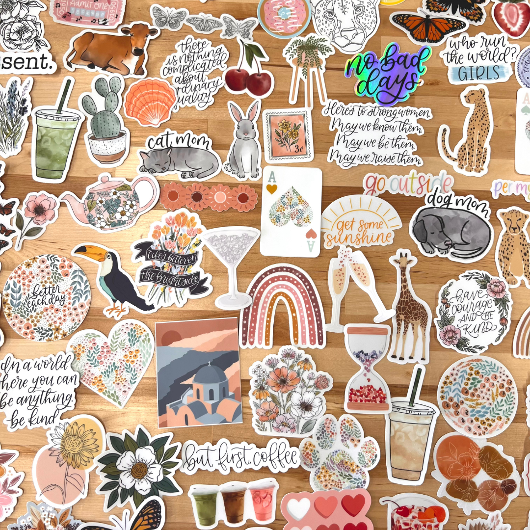 50 Sticker Mystery Pack