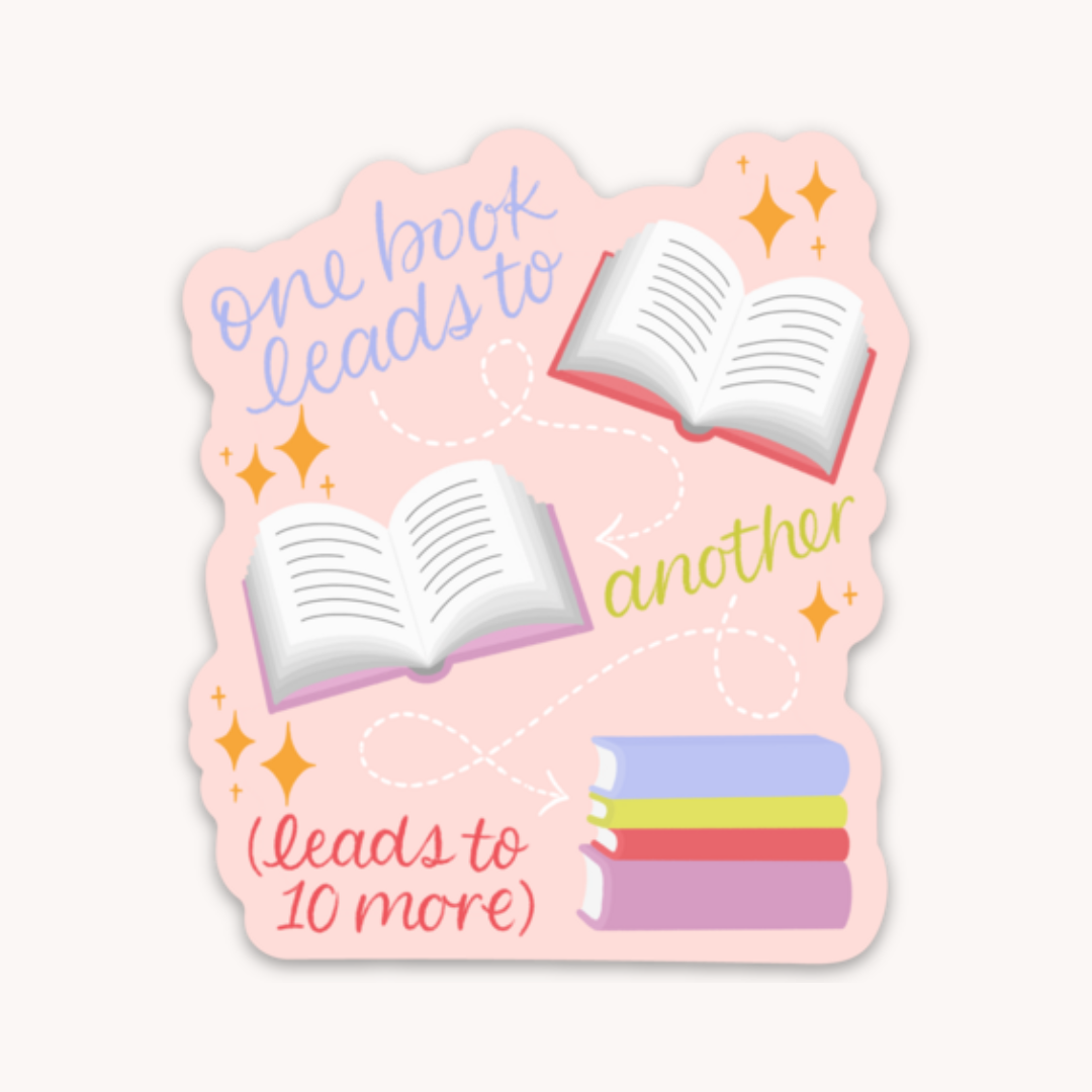 Waterproof Vinyl Sticker 2.6x3"