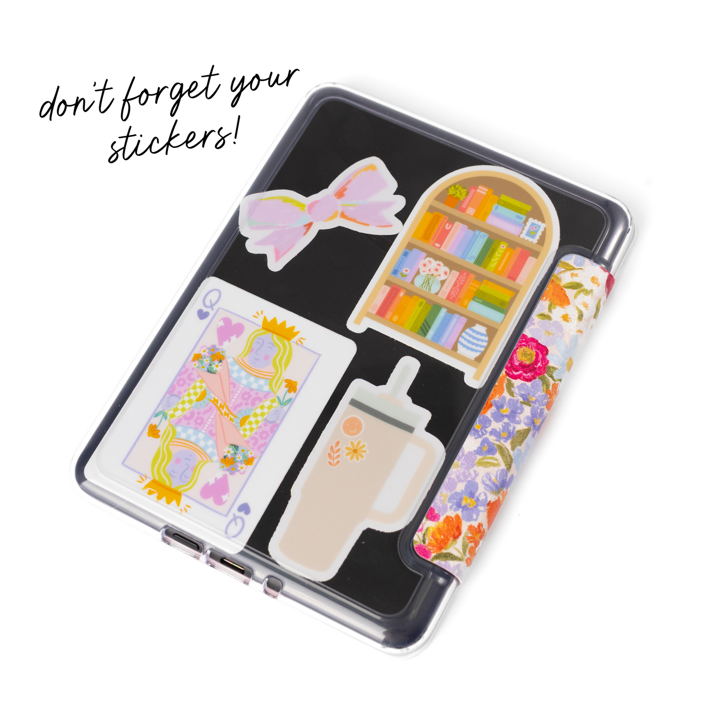 Clear Back Kindle Case
