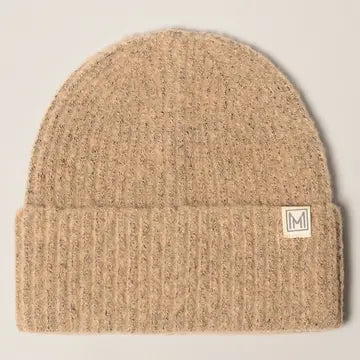 Soft Ribbed Knit Cuff Beanie