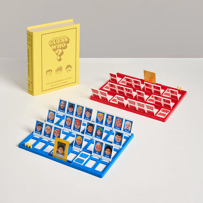 Vintage Bookshelf Game - Guess Who?