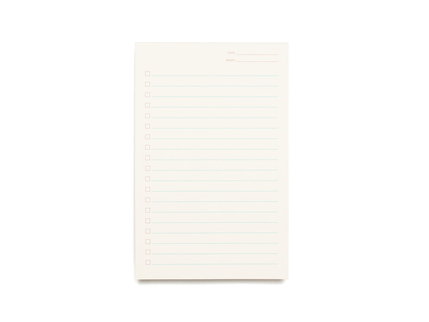 Checklist Notepad