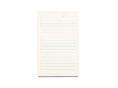 Checklist Notepad