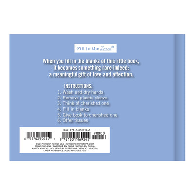 What I Love About Being Your Mom Fill in the Love® Book