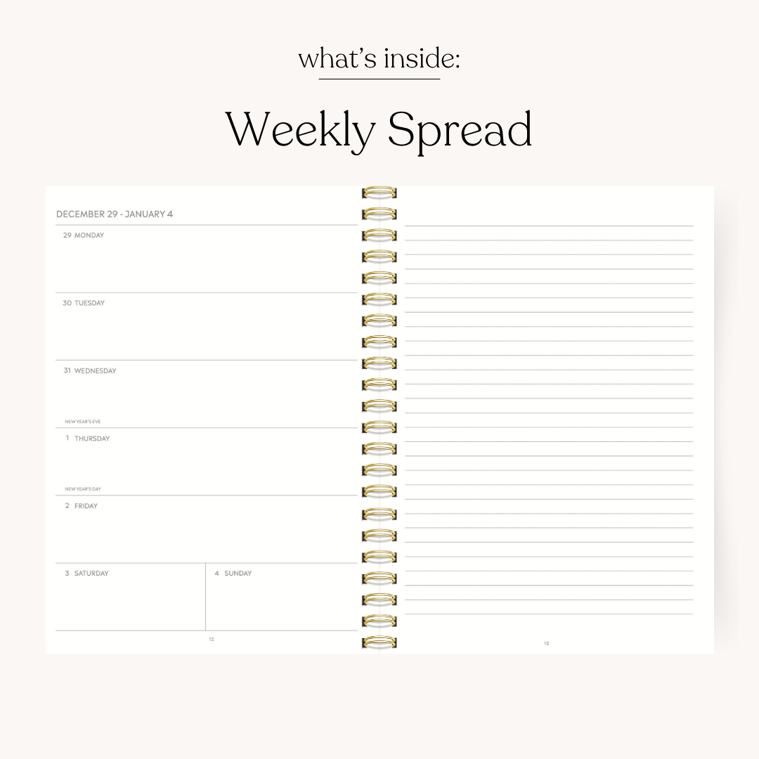 2026 Yearly Planner PREORDER SHIPS EARLY SEPTEMBER