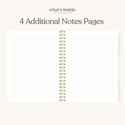 Undated Planner PREORDER SHIPS EARLY SEPTEMBER