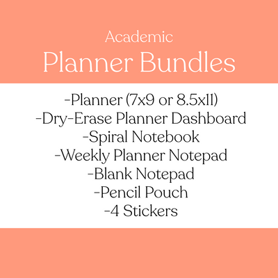 2025-2026 Academic Planner Bundle