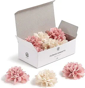 U Brands Mini Flower Magnets, Set of 4