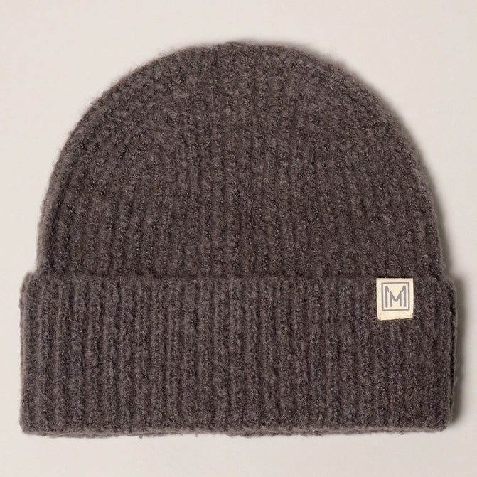 Soft Ribbed Knit Cuff Beanie