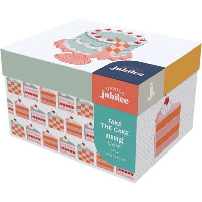 Take the Cake Mug in A Box