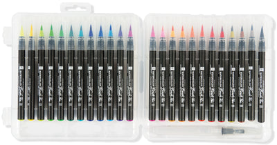 Studio Series Watercolor Brush Pens, 24 Colors