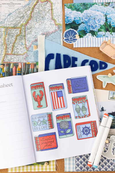 Coastal Americana Coloring Book PREORDER SHIPS EARLY JULY