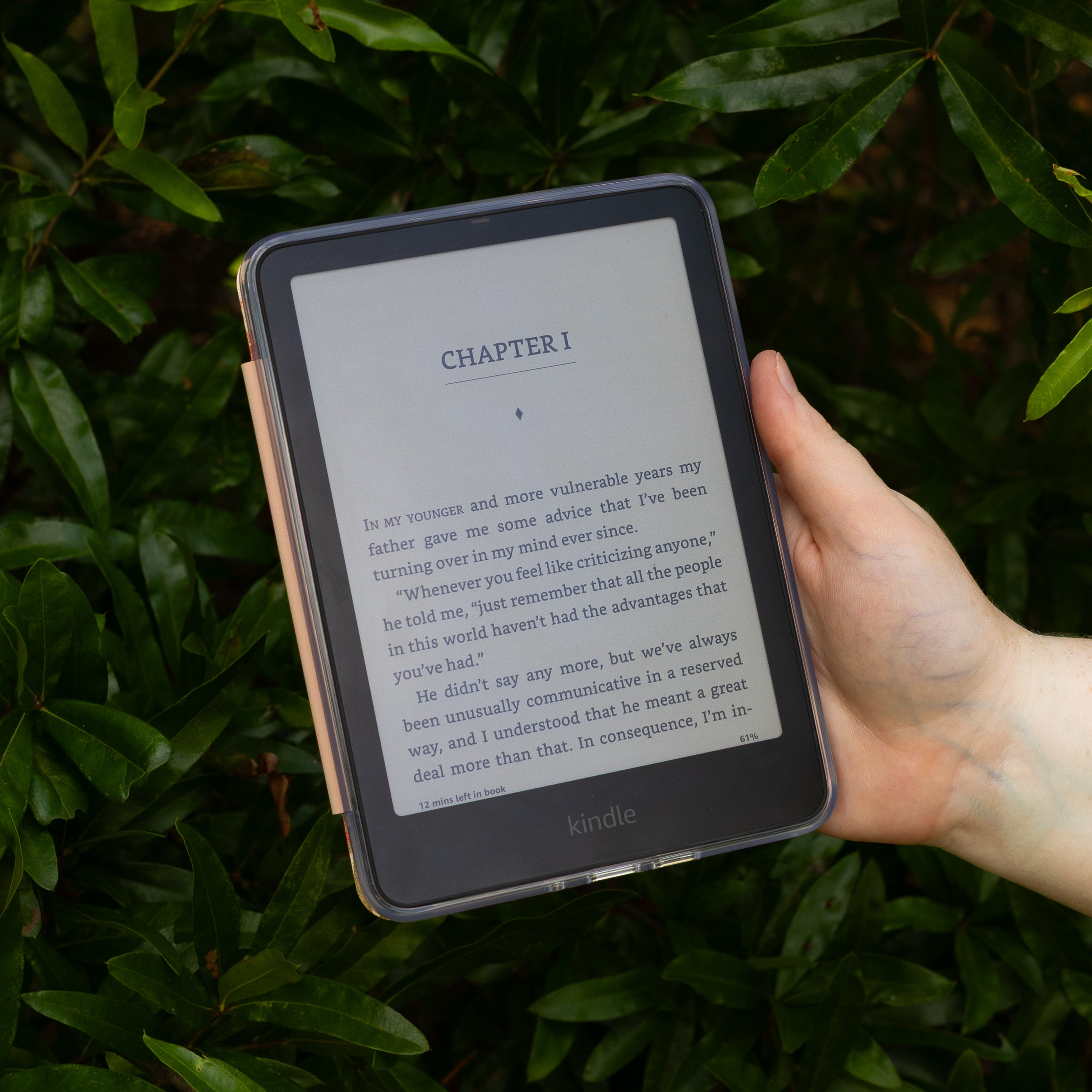 Clear Back Kindle Case Paperwhite (10th Generation) - 6.3” Display