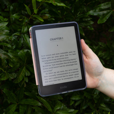 Clear Back Kindle Case
