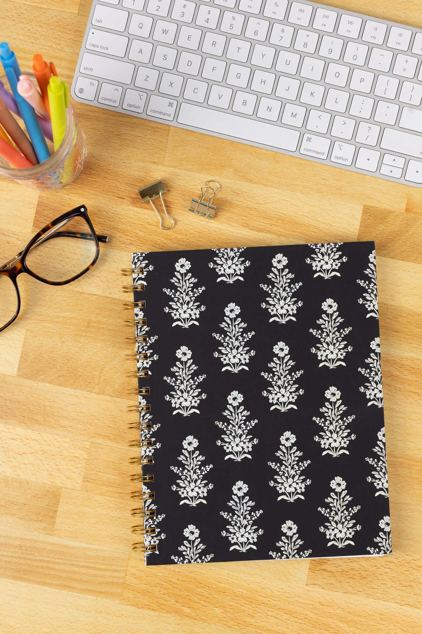 Hardcover Spiral Notebook, 7x9"