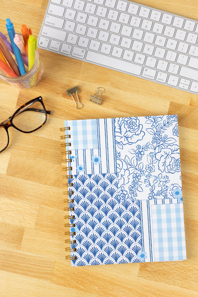 Hardcover Spiral Notebook, 7x9"