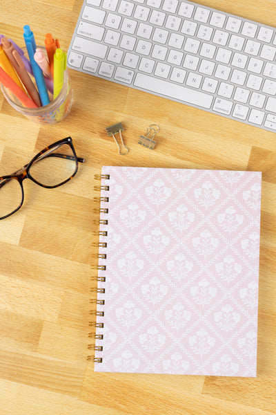 Hardcover Spiral Notebook, 7x9"