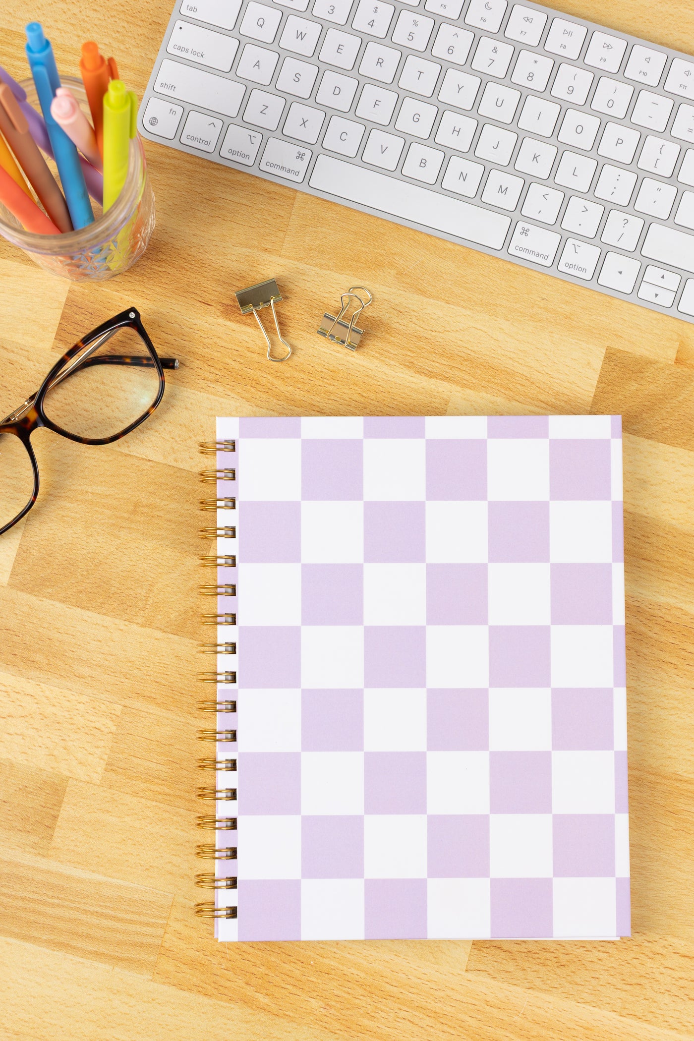 Hardcover Spiral Notebook, 7x9"