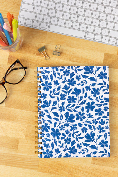 Hardcover Spiral Notebook, 7x9"