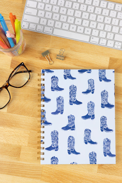 Hardcover Spiral Notebook, 7x9"