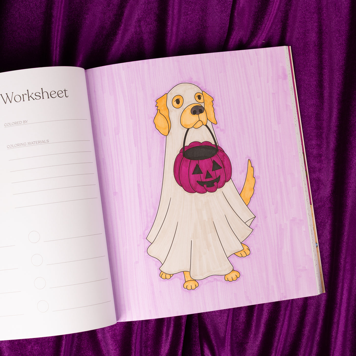 Sweet & Spooky Coloring Book PREORDER SHIPS LATE SEPTEMBER