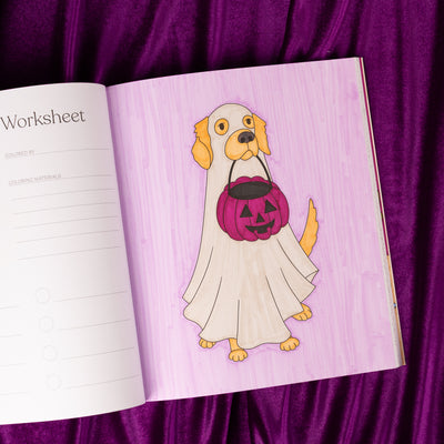 Sweet & Spooky Coloring Book PREORDER SHIPS LATE SEPTEMBER
