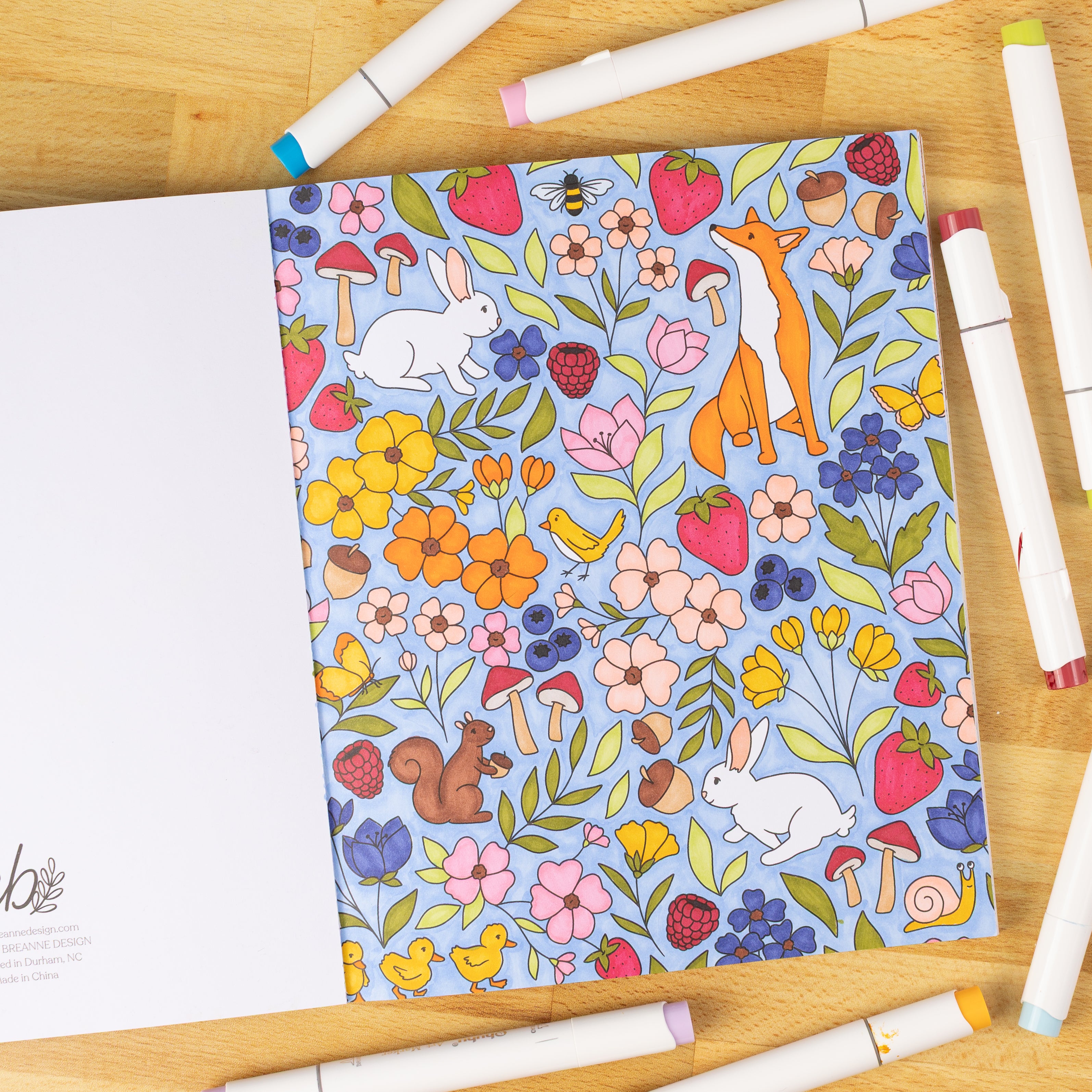 Garden Avenue Coloring Book