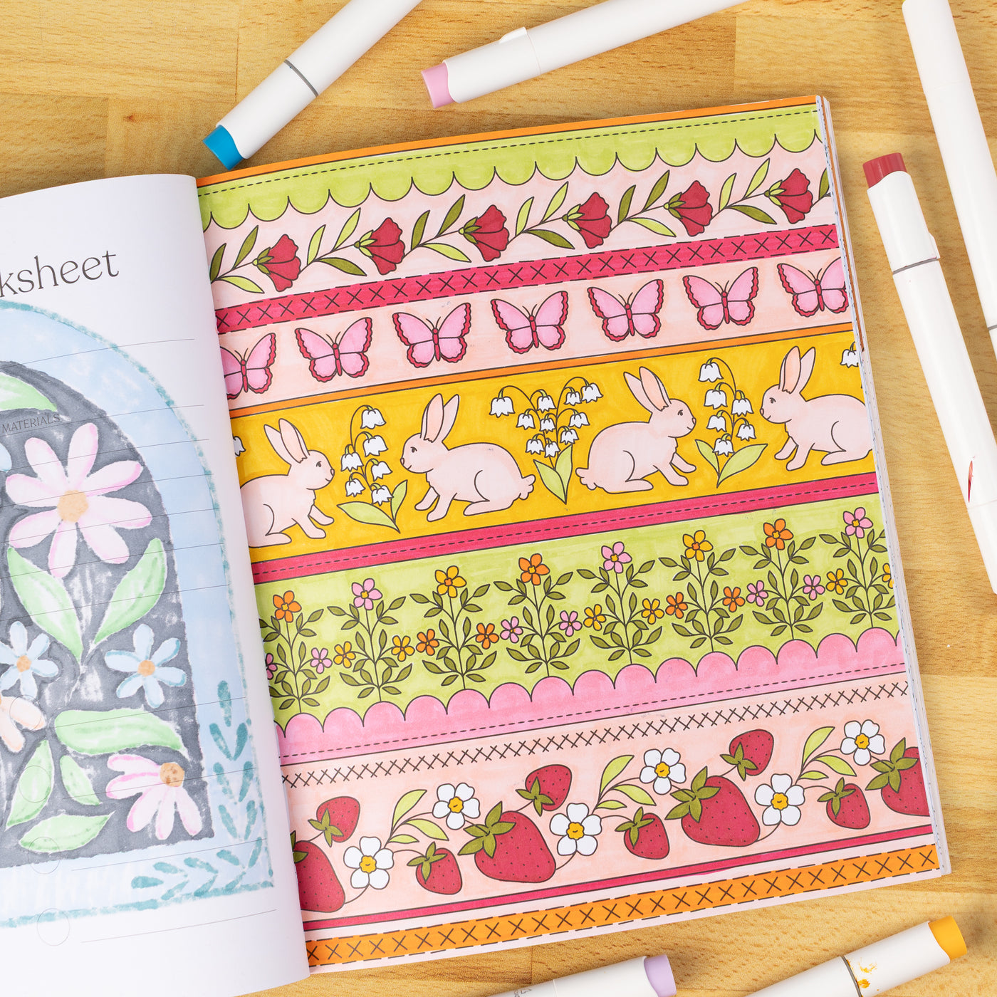 Garden Avenue Coloring Book