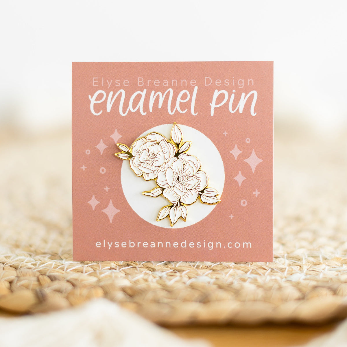 Enamel Pin, 1x1"