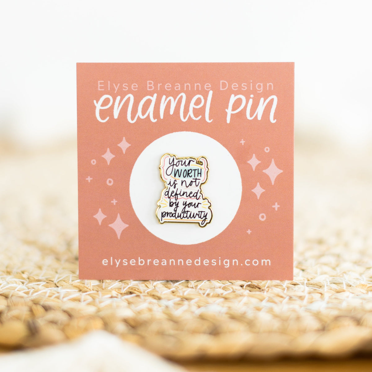 Enamel Pin, 1x1"