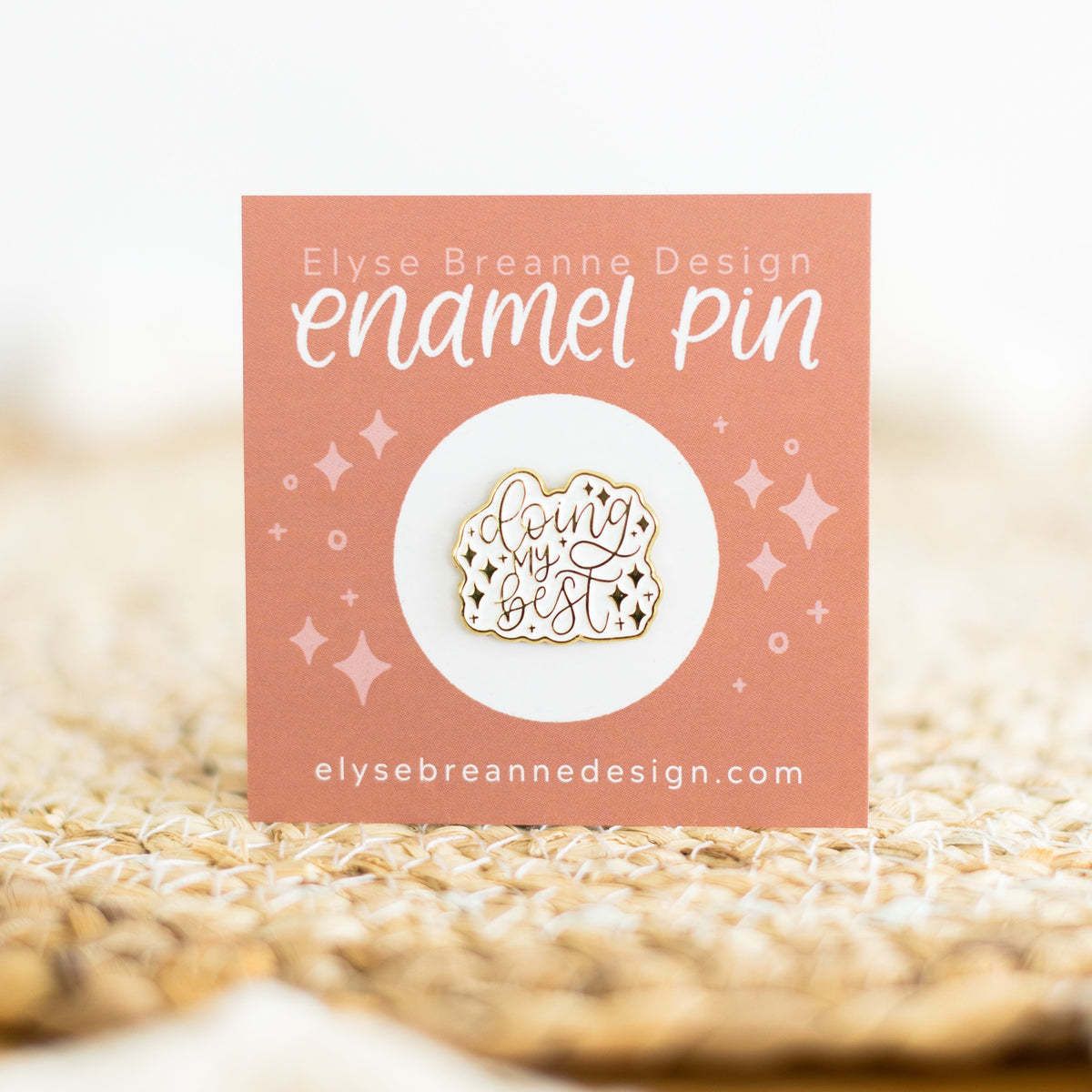 Enamel Pin, 1x1"