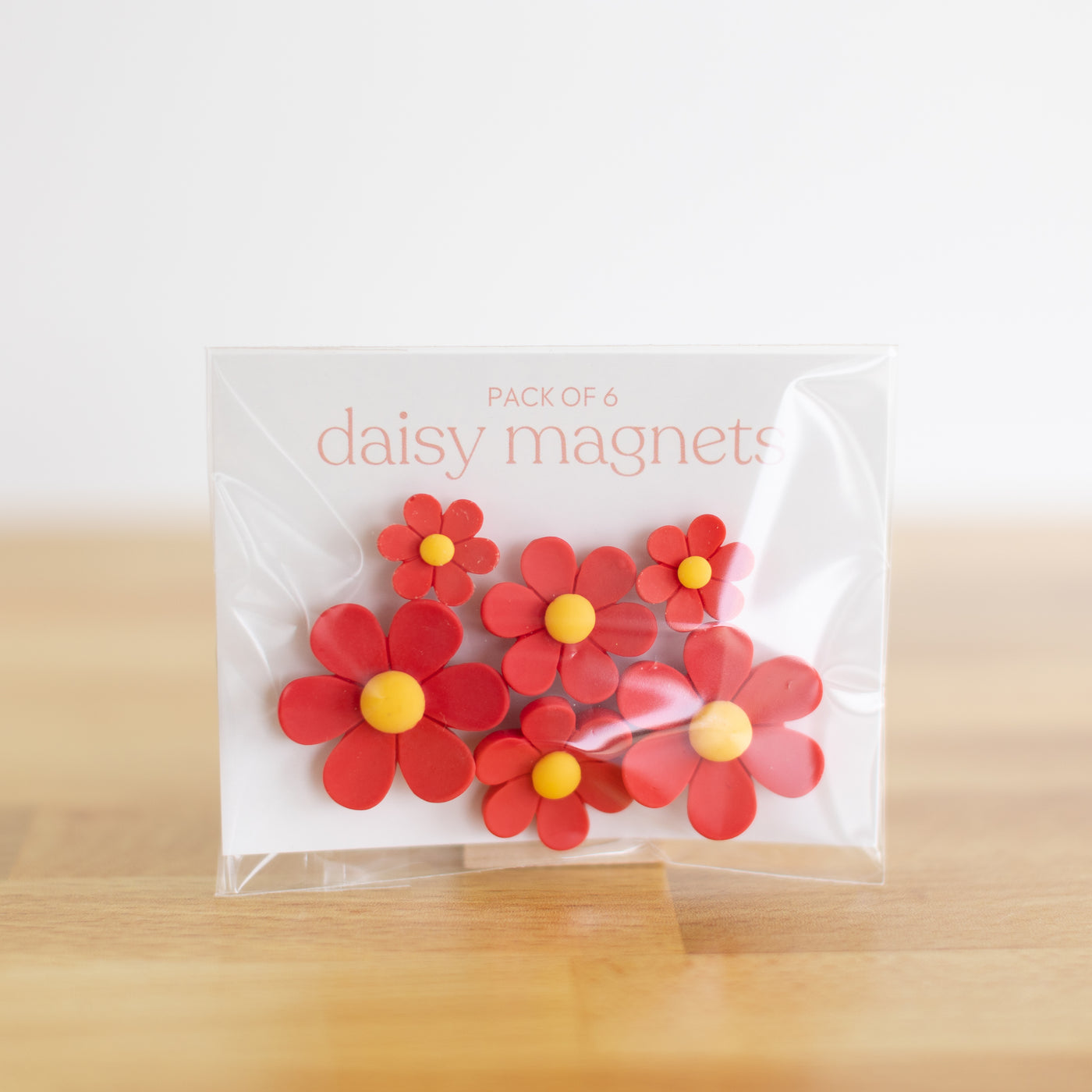Pack of 6 Daisy Magnets