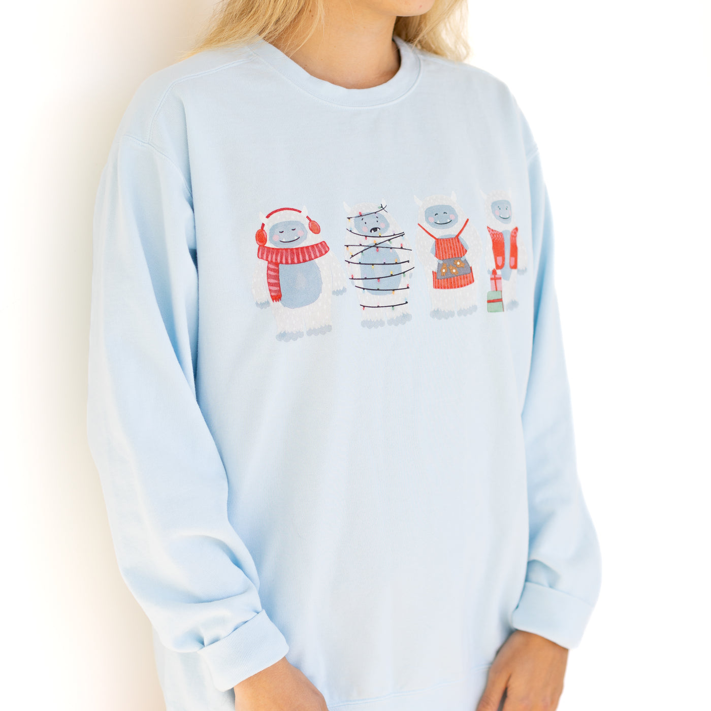 Yeti Powder Blue Sweatshirt