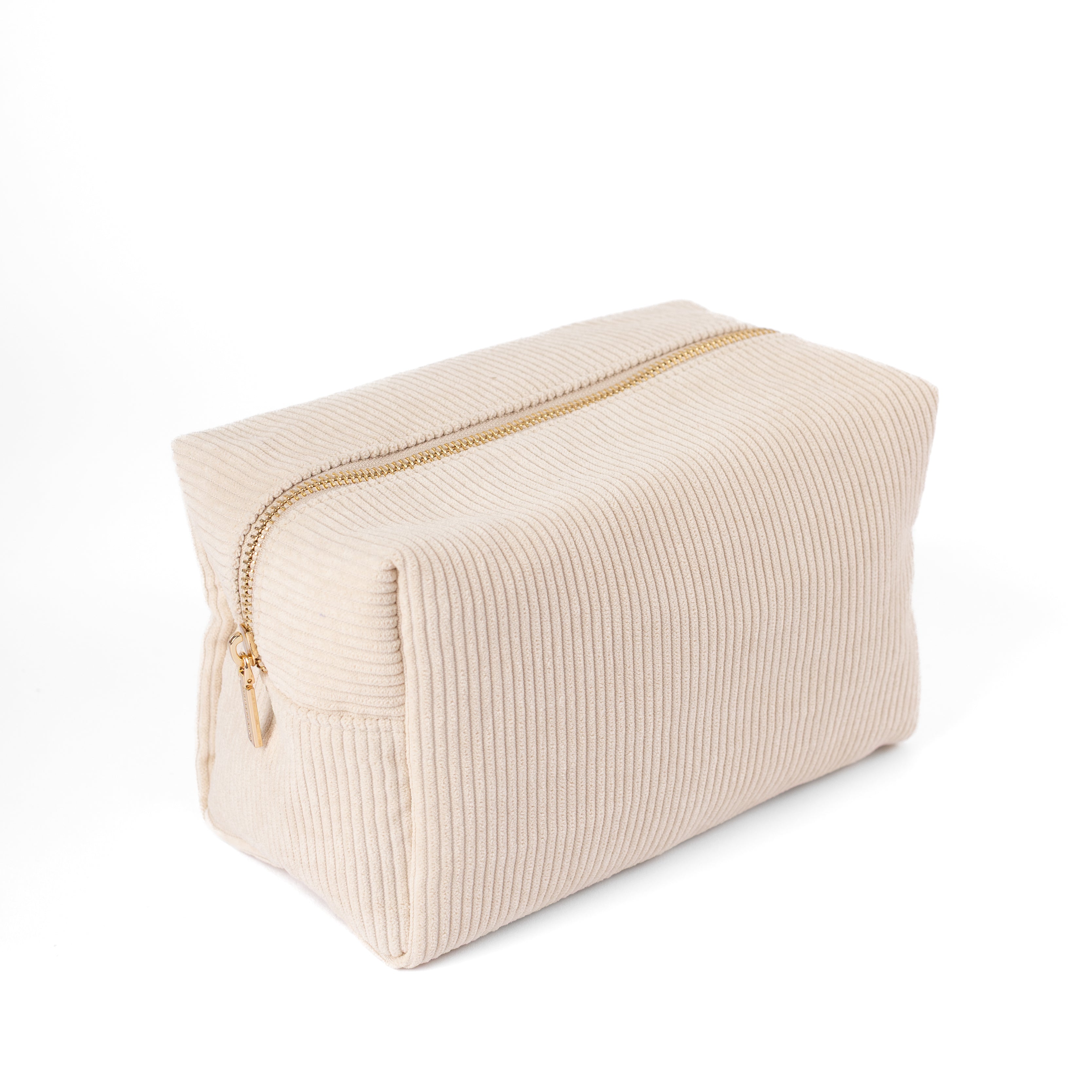 Corduroy Makeup Bag Travel Pouch Cosmetic Organizer for Essentials